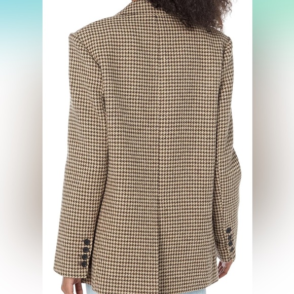Astr The Label Rachel Houndstooth Blazer - Picture 3 of 7